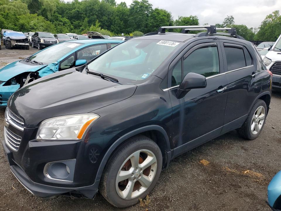 CHEVROLET TRAX 2015 with VIN KL7CJTSB8FB234567 - Photo from auction