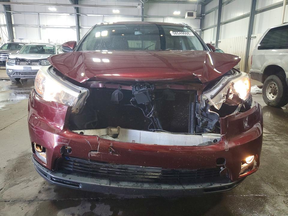 Photo 5 from auction – 2015 TOYOTA HIGHLANDER with VIN 5TDDKRFH3FS114450