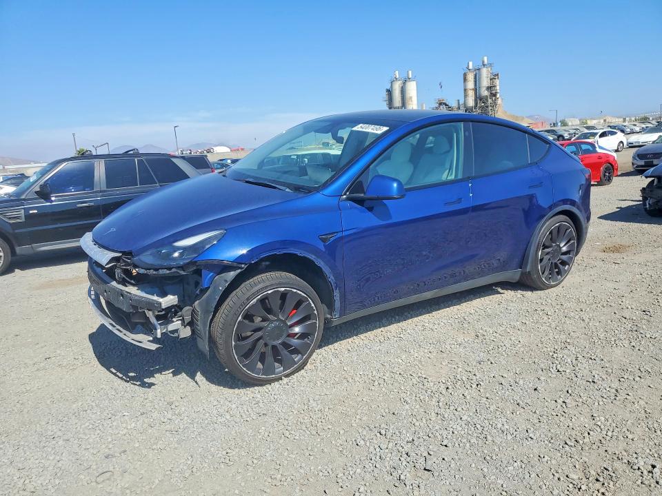 Foto 1 de la subasta – 2021 TESLA MODEL Y con VIN 5YJYGDEFXMF215864