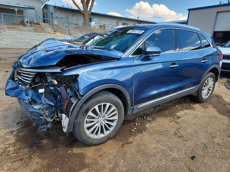 LINCOLN MKX 2018 with VIN 2LMPJ8KR9JBL49714 - Photo from auction