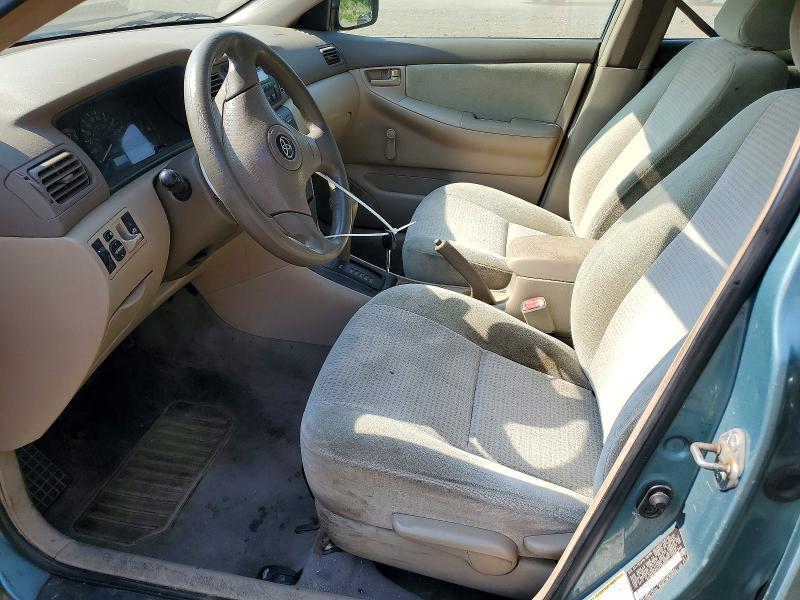Photo 7 from auction – 2005 TOYOTA COROLLA with VIN 2T1BR32E95C493294