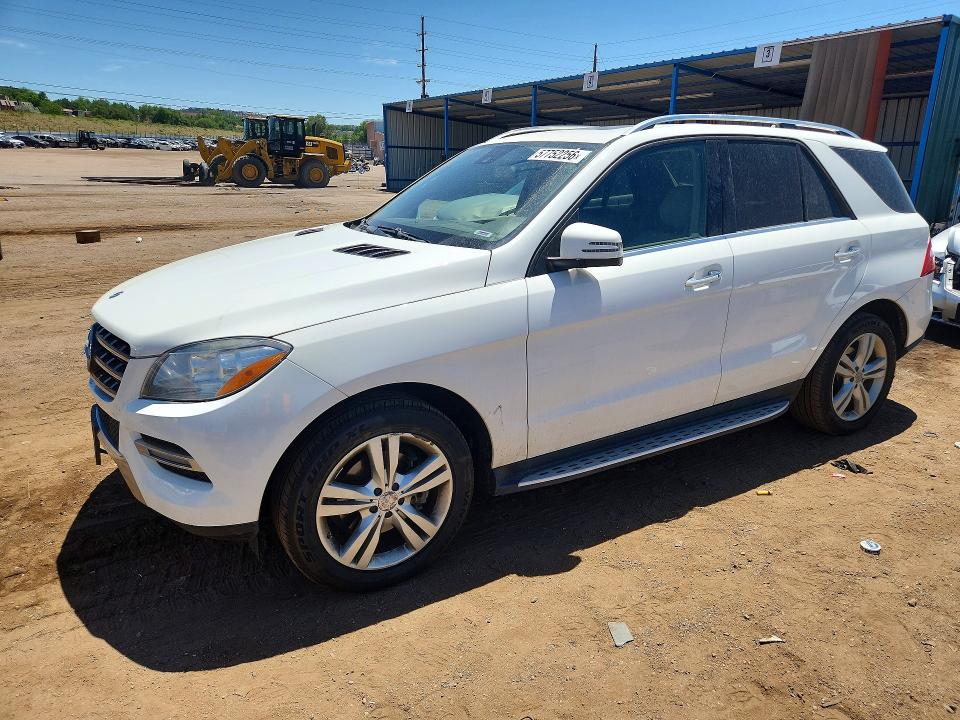 Photo 1 from auction – 2015 MERCEDES-BENZ ML with VIN 4JGDA5HB3FA495892