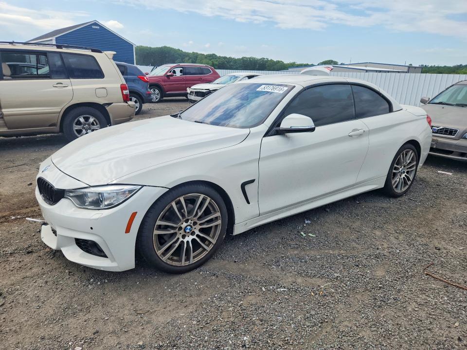 BMW 428 2015 with VIN WBA3V7C52FP772267 - Photo from auction