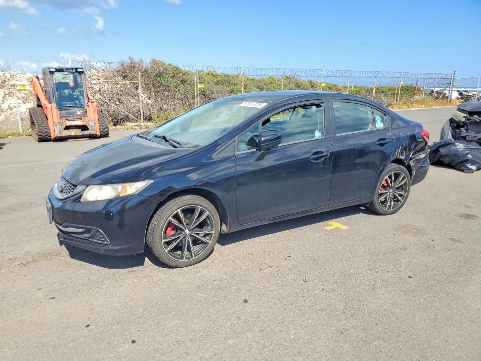 HONDA CIVIC 2014 with VIN 19XFB2F57EE227509 - Photo from auction