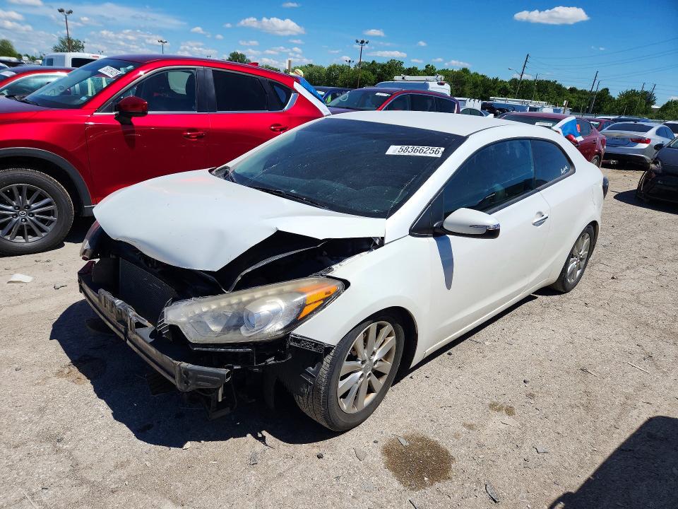 KIA FORTE 2015 with VIN KNAFX6A88F5348666 - Photo from auction