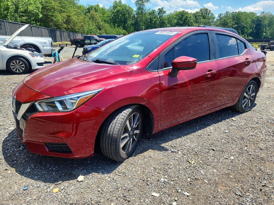 NISSAN VERSA 2021 with VIN 3N1CN8EV6ML880182 - Photo from auction