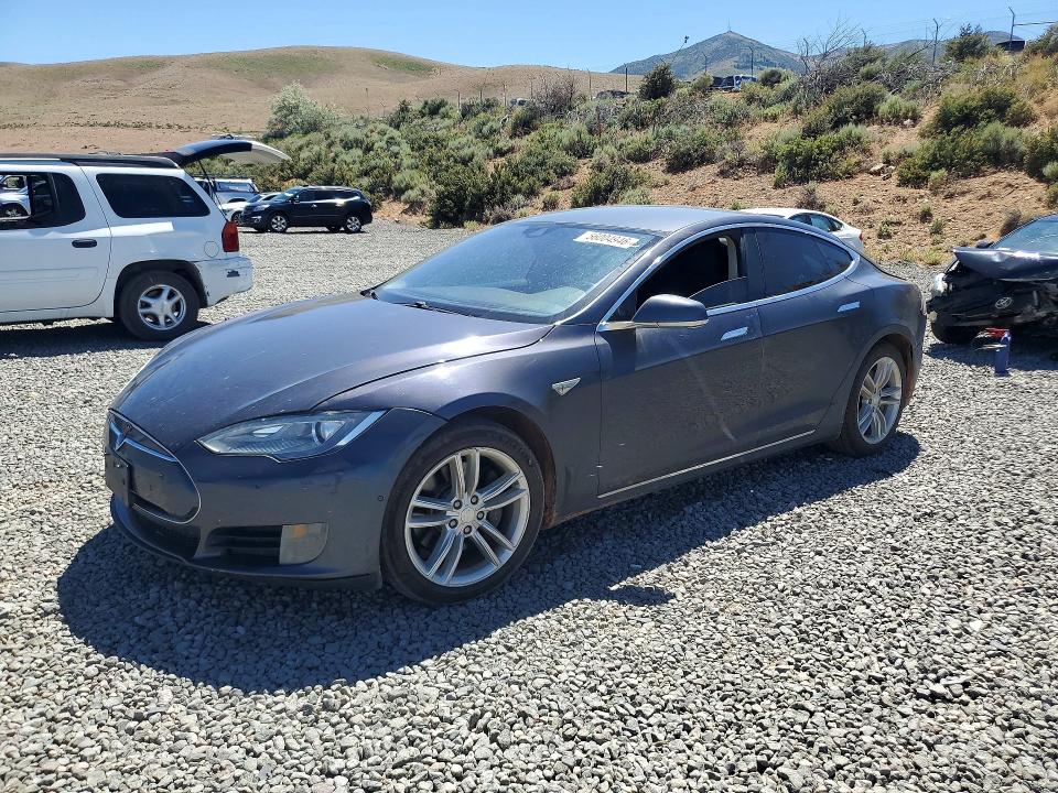 TESLA MODEL S 2015 with VIN 5YJSA1E14FF112906 - Photo from auction