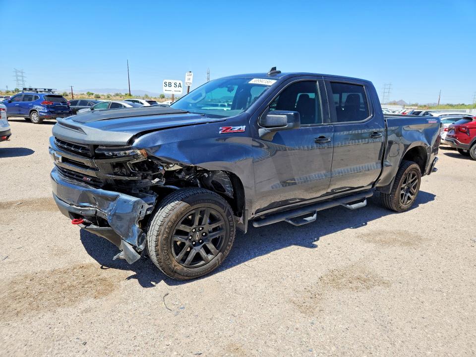 CHEVROLET SILVERADO 2021 with VIN 1GCPYFED2MZ363312 - Photo from auction