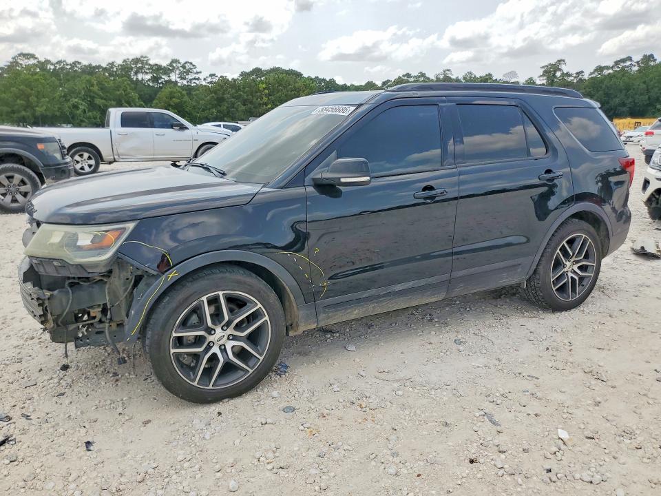 FORD EXPLORER 2017 with VIN 1FM5K8GTXHGA01721 - Photo from auction