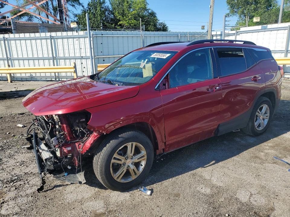 GMC TERRAIN 2020 with VIN 3GKALTEV4LL167815 - Photo from auction