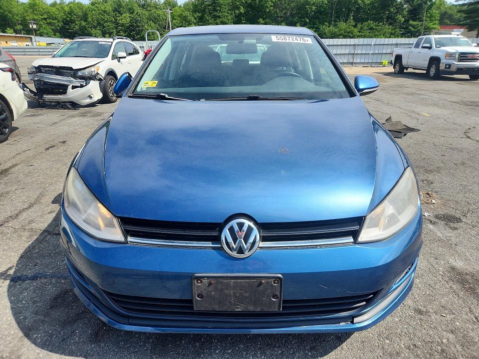 Photo 5 from auction – 2015 VOLKSWAGEN GOLF with VIN 3VW217AUXFM012837