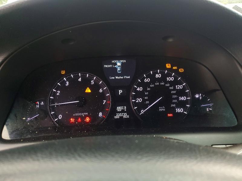 Photo 9 from auction – 2008 LEXUS LS with VIN JTHBL46FX85068581
