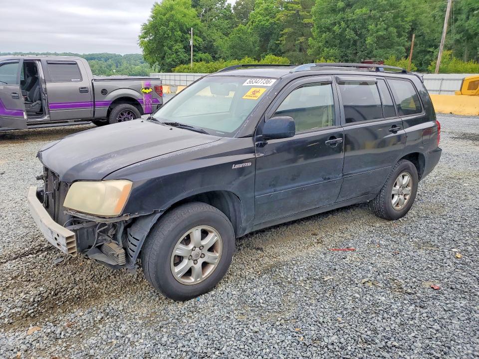TOYOTA HIGHLANDER 2002 with VIN JTEHF21A920096147 - Photo from auction