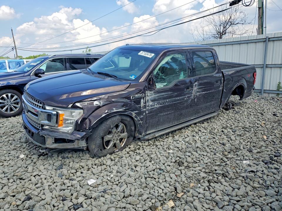 Photo 1 from auction – 2018 FORD F150 with VIN 1FTEW1EG1JFB00638
