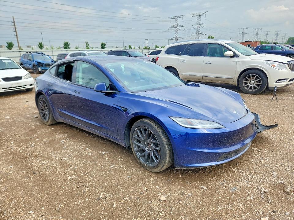 Photo 4 from auction – 2024 TESLA MODEL 3 with VIN 5YJ3E1EB4RF755066