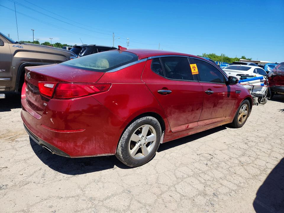 Photo 3 from auction – 2014 KIA OPTIMA with VIN 5XXGM4A71EG307950