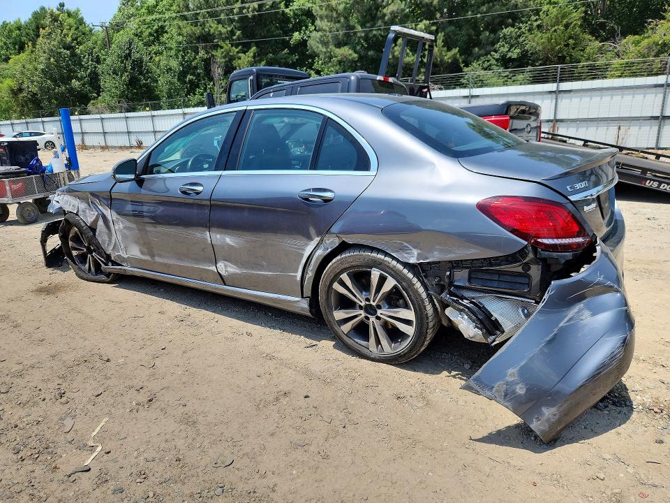 Photo 2 from auction – 2019 MERCEDES-BENZ C with VIN WDDWF8EB8KR516497