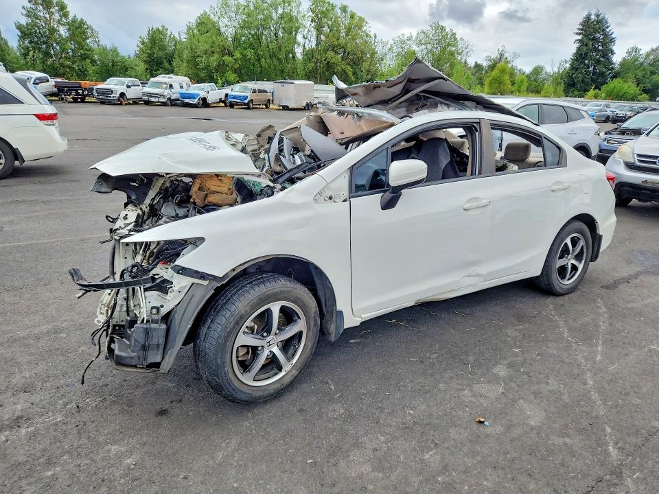 HONDA CIVIC 2015 with VIN 19XFB2F70FE119039 - Photo from auction