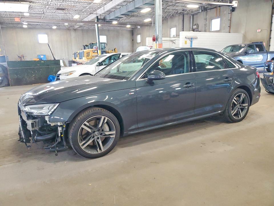 AUDI A4 2017 with VIN WAUENAF46HN040229 - Photo from auction