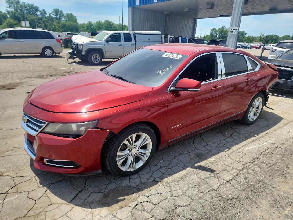 CHEVROLET IMPALA 2014 with VIN 2G1125S37E9151944 - Photo from auction