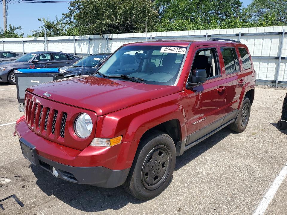 JEEP PATRIOT 2016 with VIN 1C4NJRBB3GD691663 - Photo from auction