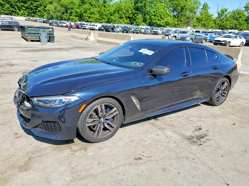 BMW 840XI 2022 with VIN WBAGV4C01NCJ13106 - Photo from auction