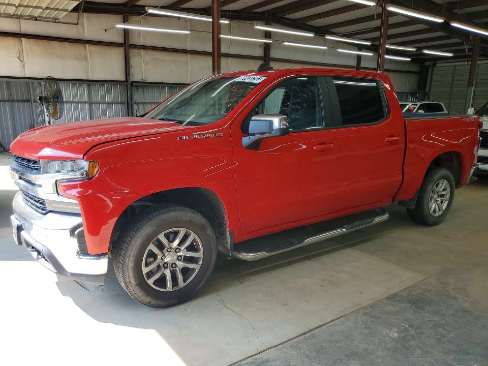 CHEVROLET SILVERADO 2019 with VIN 3GCPYDEK8KG129885 - Photo from auction