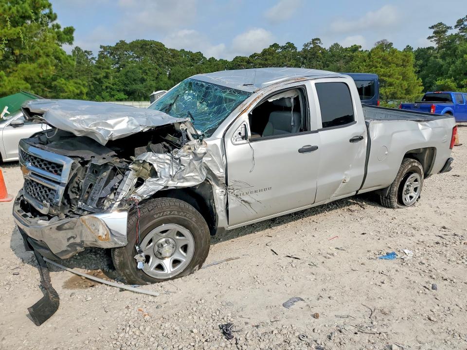 CHEVROLET SILVERADO 2014 with VIN 1GCRCPEC8EZ343541 - Photo from auction