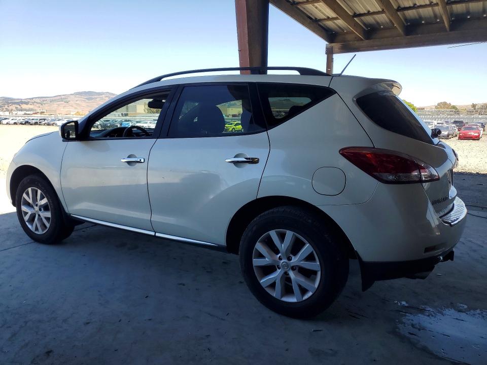 Photo 2 from auction – 2011 NISSAN MURANO with VIN JN8AZ1MUXBW067576
