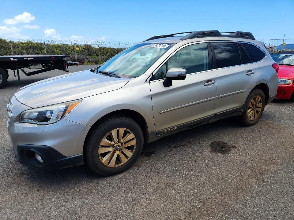 SUBARU OUTBACK 2015 with VIN 4S4BSAFC7F3341943 - Photo from auction