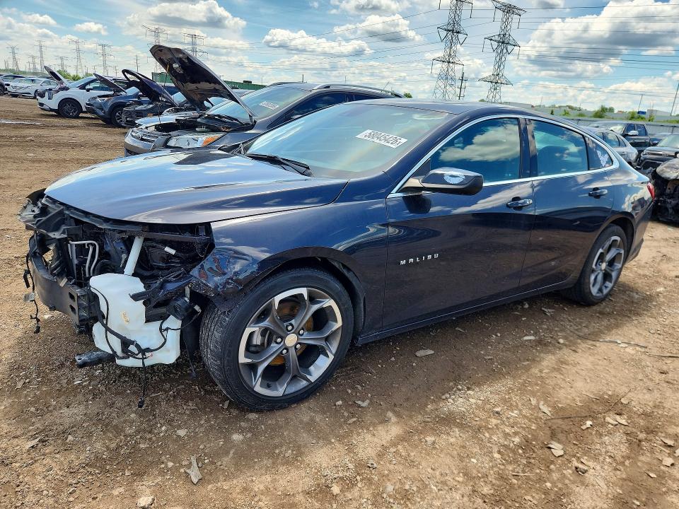 CHEVROLET MALIBU 2023 with VIN 1G1ZD5ST7PF226102 - Photo from auction