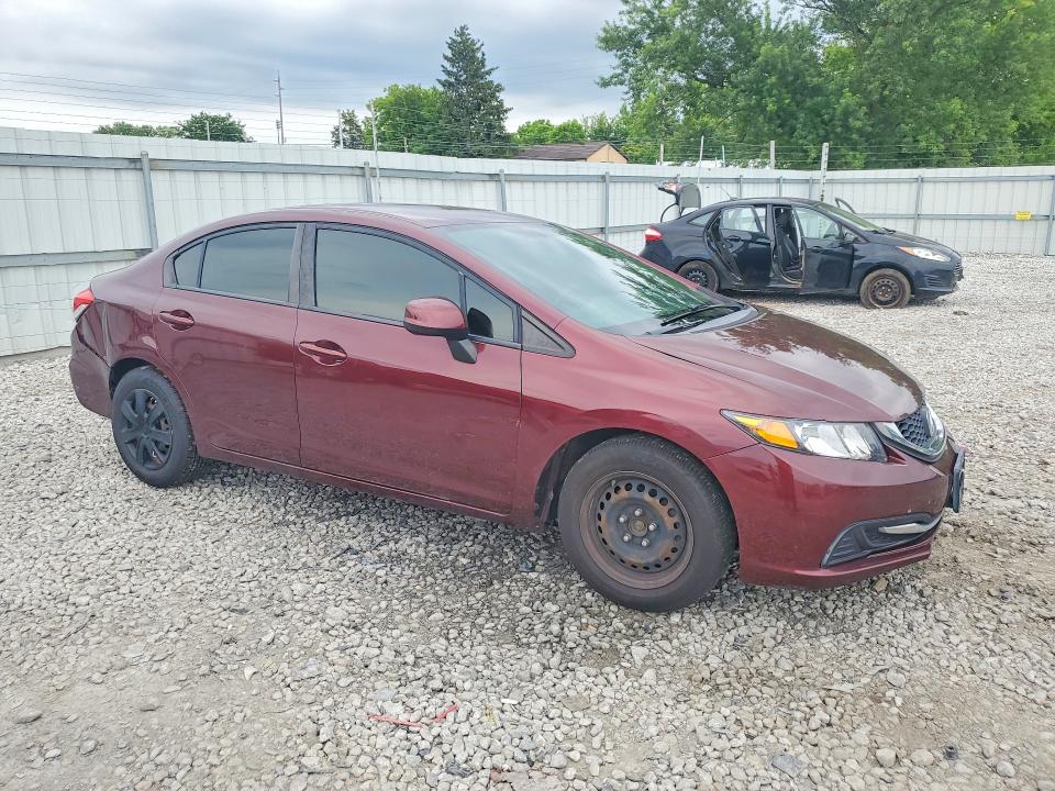 Photo 4 from auction – 2013 HONDA CIVIC with VIN 19XFB2F56DE011584