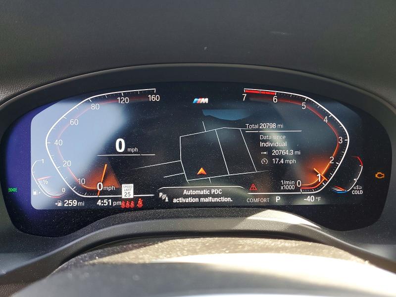 Photo 9 from auction – 2024 BMW X3 with VIN 5UX53DP01R9W86602