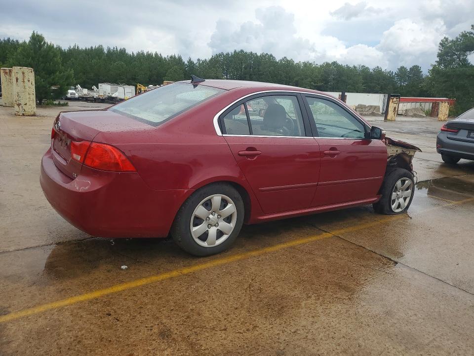 Photo 3 from auction – 2009 KIA OPTIMA with VIN KNAGE228895304995