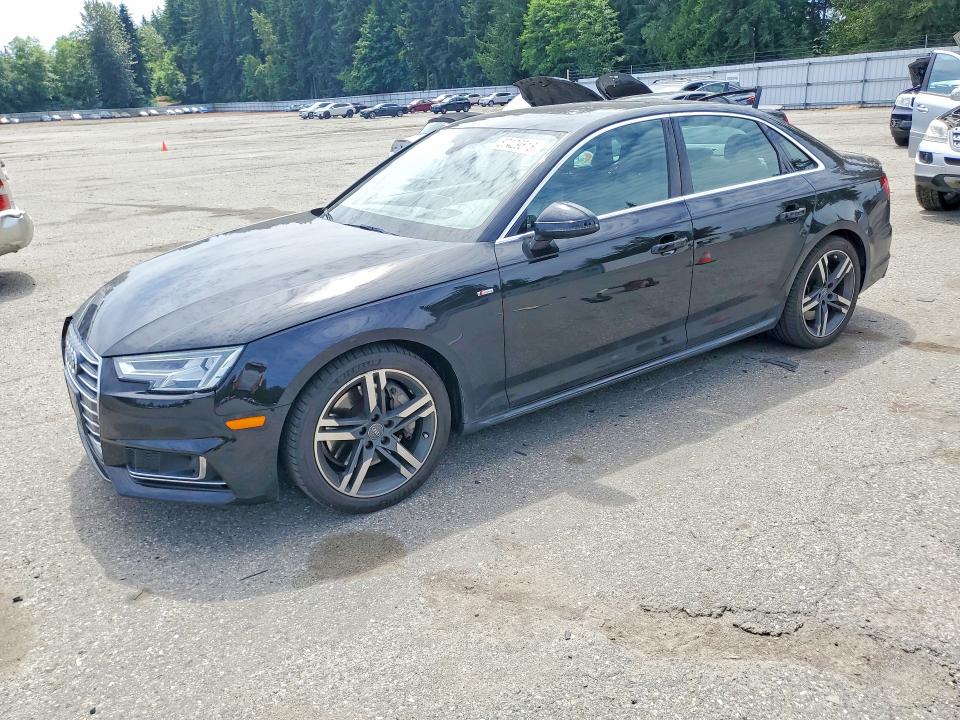 AUDI A4 2017 with VIN WAUFNAF41HN039090 - Photo from auction
