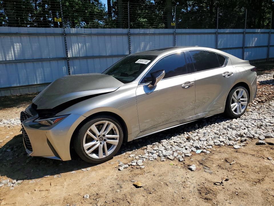 LEXUS IS 2021 with VIN JTHCA1D26M5111672 - Photo from auction
