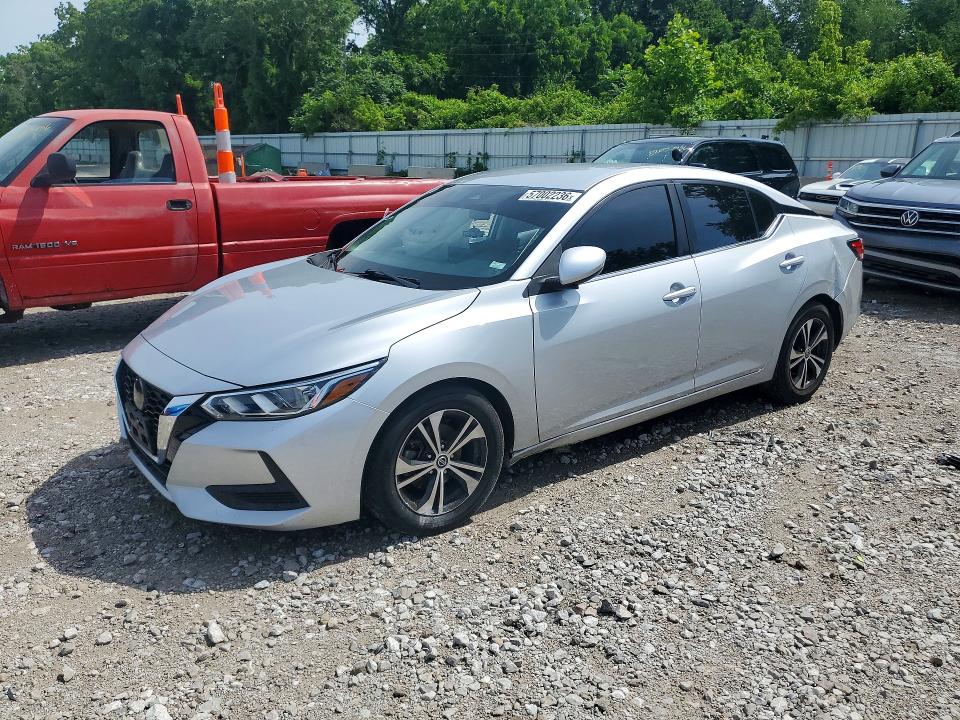 NISSAN SENTRA 2021 with VIN 3N1AB8CV6MY216387 - Photo from auction