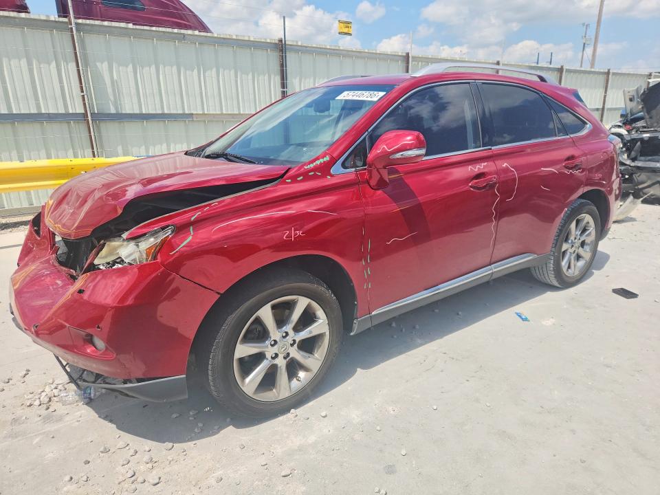 LEXUS RX 2011 with VIN JTJZK1BA4B2411628 - Photo from auction
