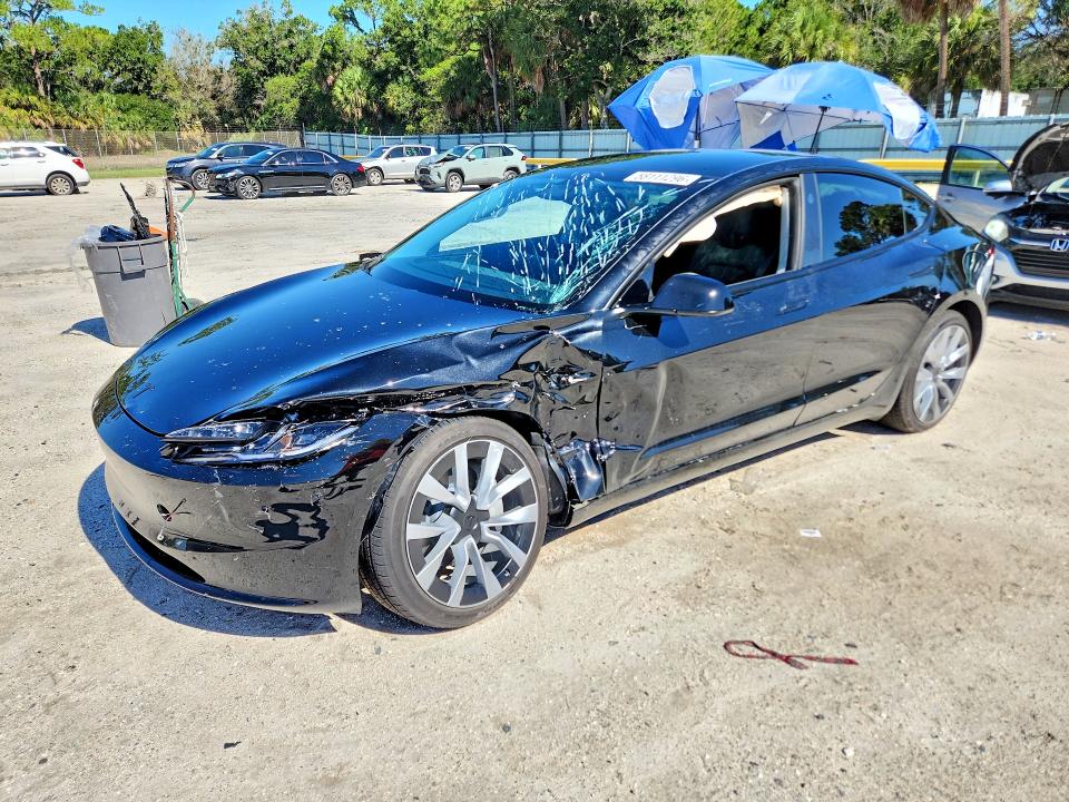 TESLA MODEL 3 2026 with VIN 5YJ3E1EB8TF183328 - Photo from auction