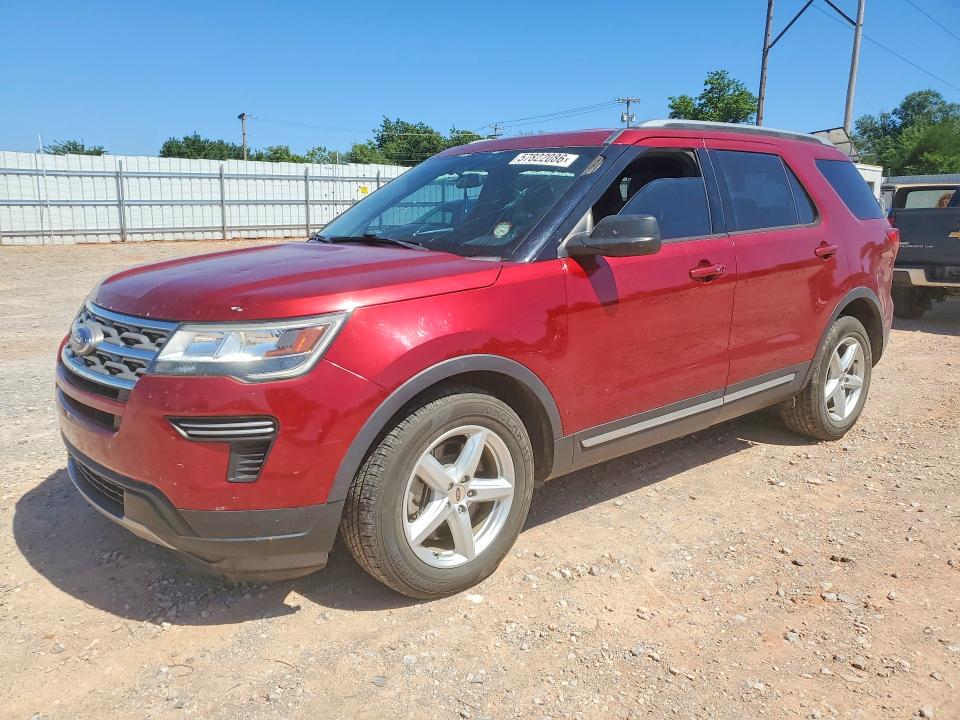 FORD EXPLORER 2018 with VIN 1FM5K7D81JGA67073 - Photo from auction