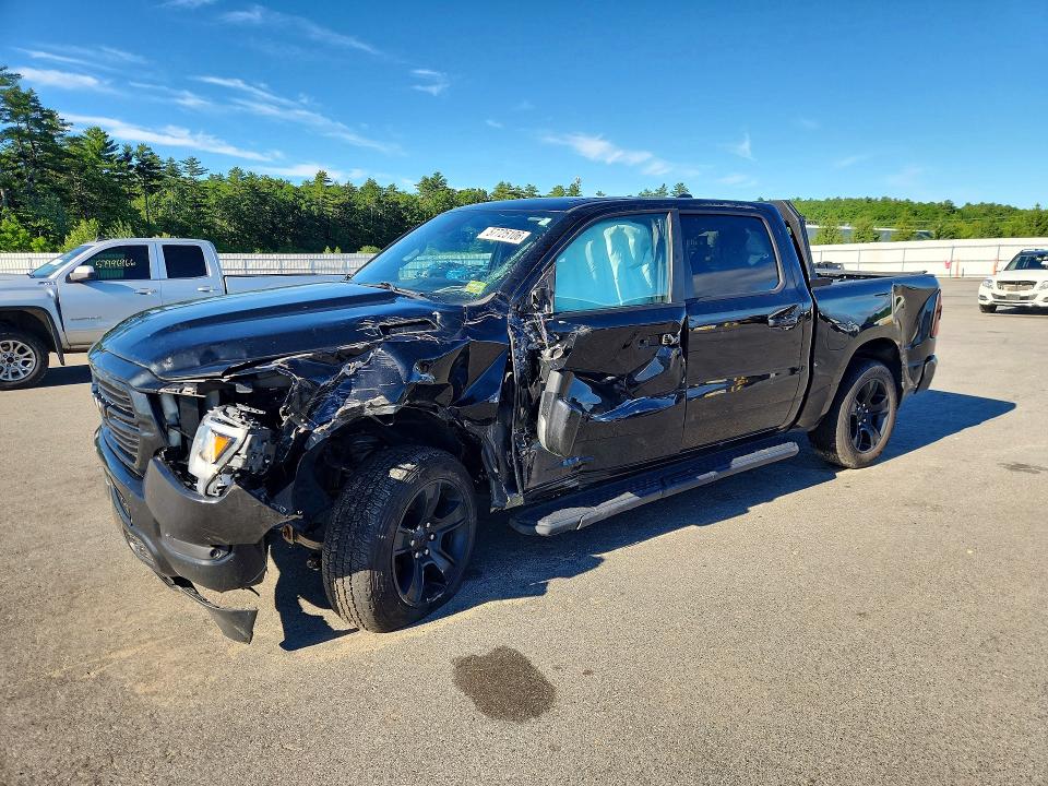 RAM 1500 2021 with VIN 1C6SRFFT5MN569378 - Photo from auction