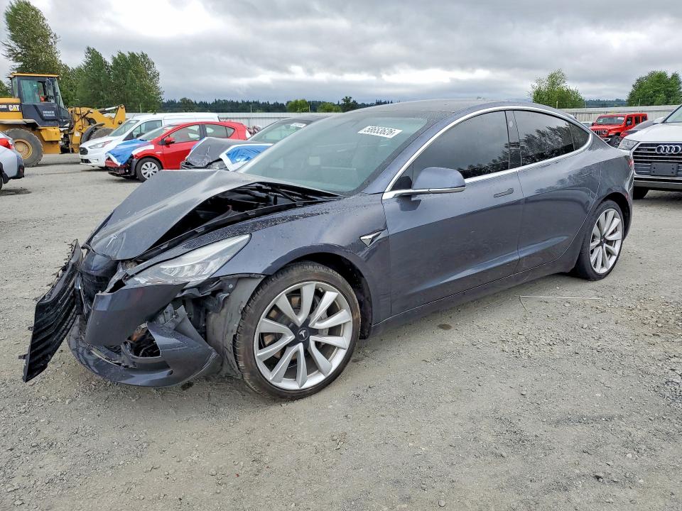 TESLA MODEL 3 2020 with VIN 5YJ3E1EC1LF627142 - Photo from auction