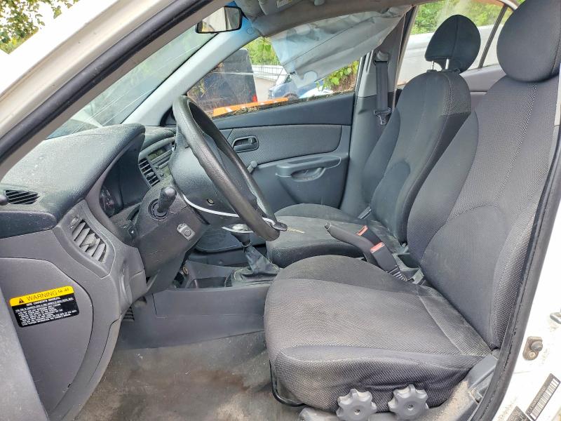 Photo 7 from auction – 2008 KIA RIO with VIN KNADE163986348833