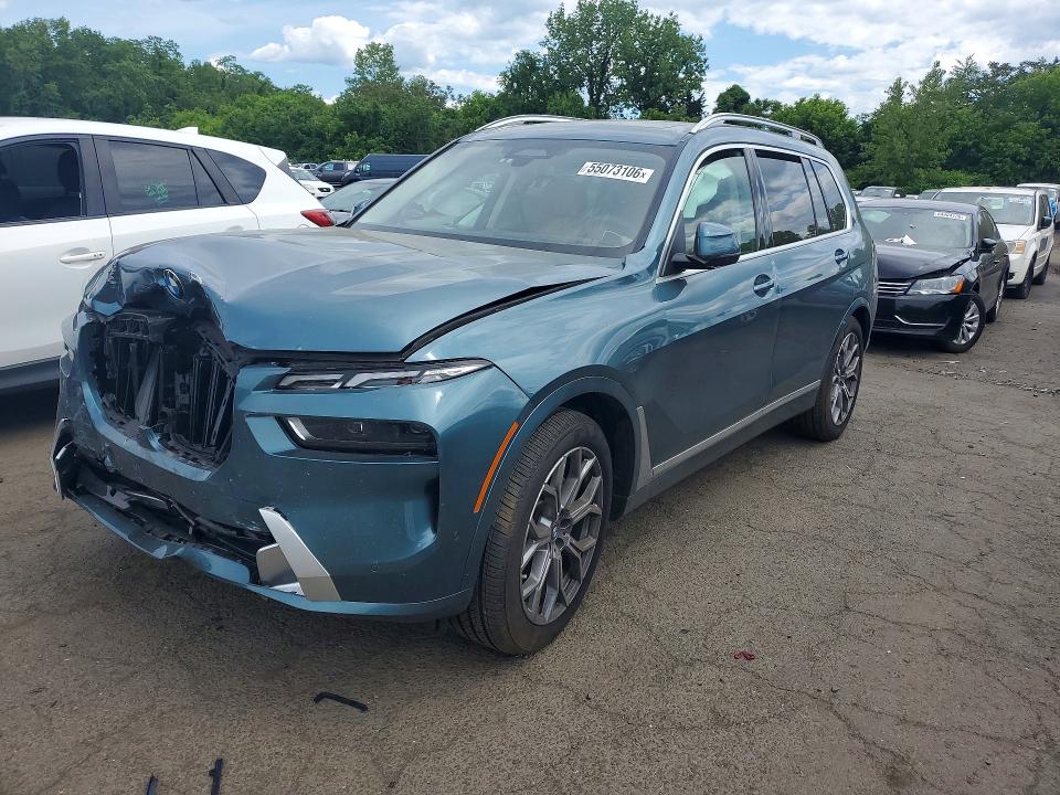 Photo 1 from auction – 2025 BMW X7 with VIN 5UX23EM02S9Z31149