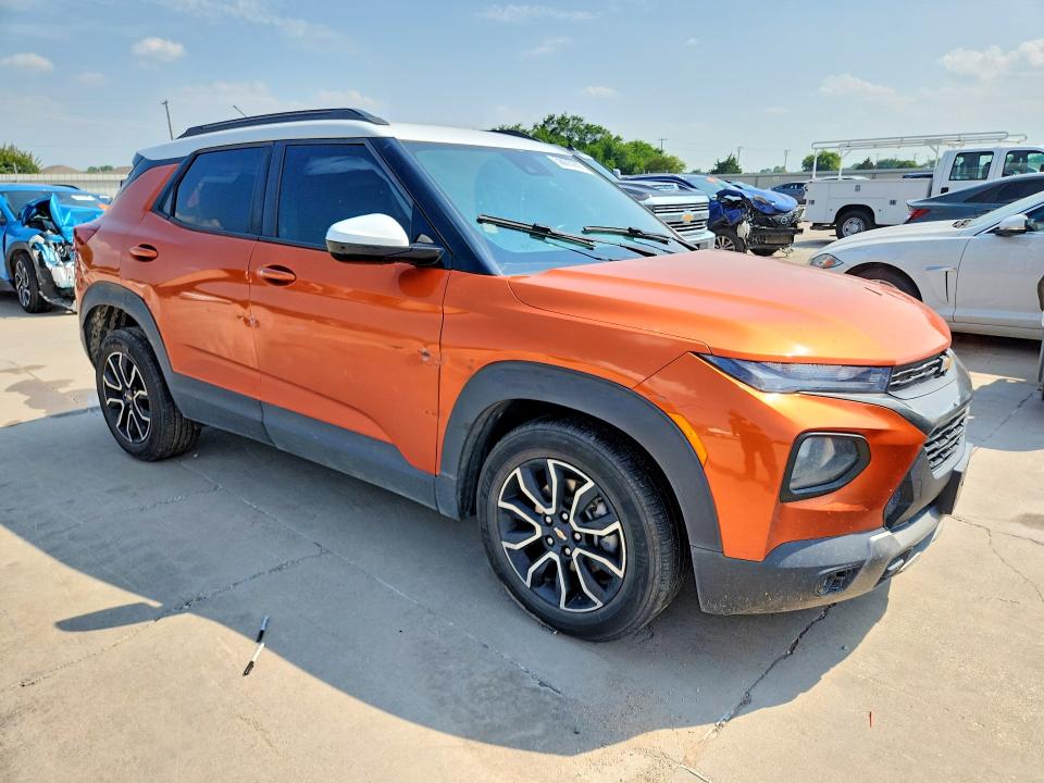 Photo 4 from auction – 2022 CHEVROLET TRAILBLAZER with VIN KL79MVSLXNB068010