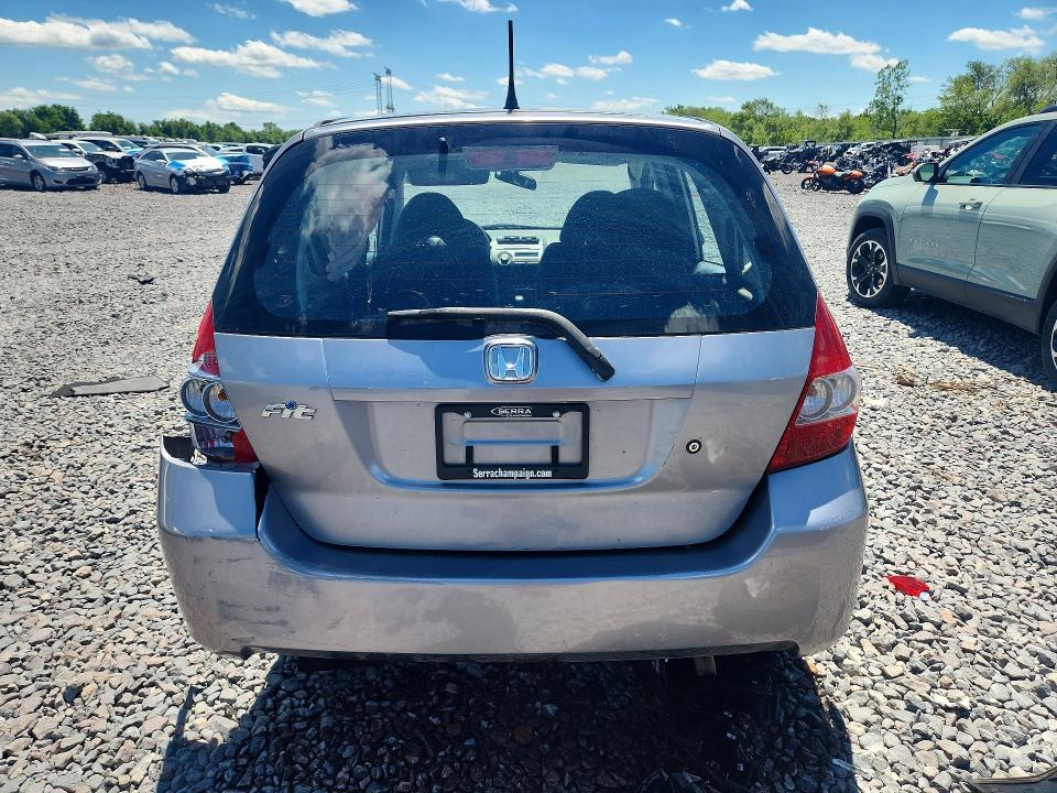 Photo 6 from auction – 2007 HONDA FIT with VIN JHMGD384X7S050719