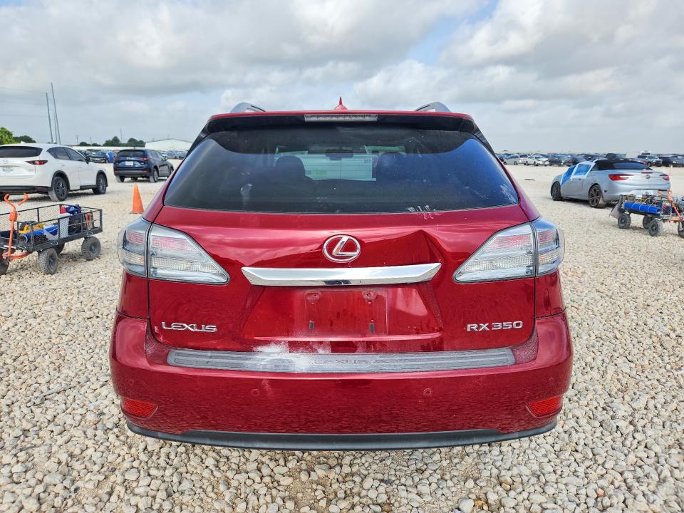 Photo 6 from auction – 2010 LEXUS RX with VIN 2T2ZK1BAXAC018313