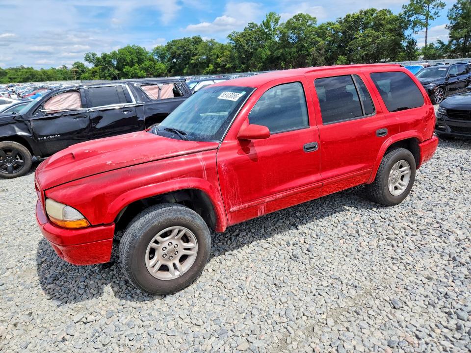 DODGE DURANGO 2003 with VIN 1D4HR48Z43F600964 - Photo from auction