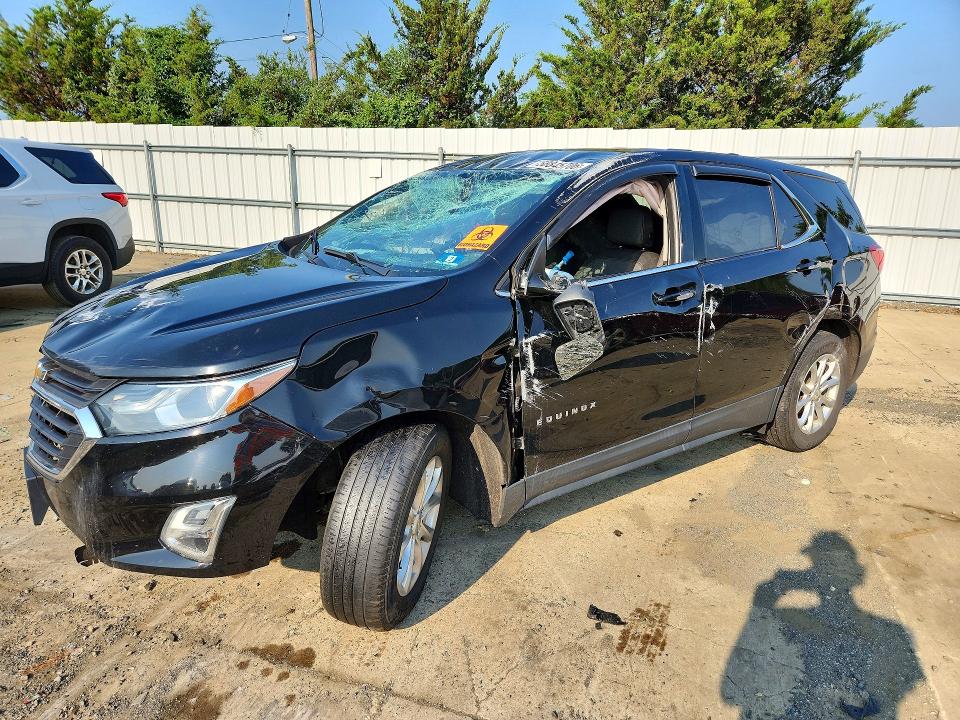 CHEVROLET EQUINOX 2018 with VIN 2GNAXJEVXJ6219901 - Photo from auction