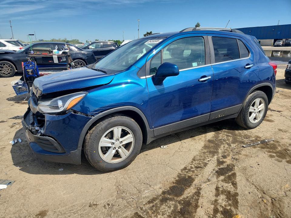 CHEVROLET TRAX 2019 with VIN 3GNCJLSB3KL336023 - Photo from auction